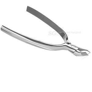 Cortauñas Profesional SAAR GLOBAL SURGICAL de Acero Inoxidable, Hoja Recta, Punta Afilada, Apertura de Mandíbula Ancha, Duradero - Product Image 2