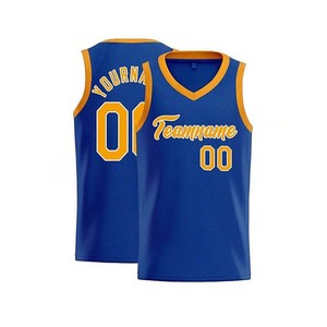 เสื้อบาสเก็ตบอลแบบสวมใส่สบายสำหรับทุกเพศทุกวัย คุณภาพพรีเมียม สั่งทำได้ตามต้องการ พร้อมสกรีนลายแบบซับลิเมชั่น ไซส์ใหญ่ แห้งเร็ว ระบายอากาศได้ดี ผลิตจากโพลีเอสเตอร์ สามารถสกรีนชื่อทีมได้ - Product Image 1