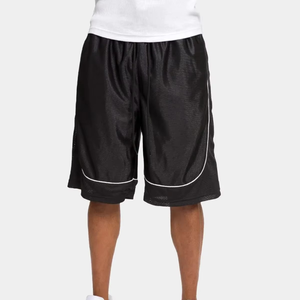 Shorts de basket-ball professionnels pour hommes en maille polyester, séchage rapide, entraînement en salle de sport, shorts décontractés, OEM ODM en gros - Product Image 5