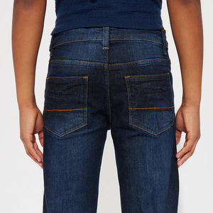 Stylish Design For Bulk Buyers / Custom Logo <b>Denim</b> <b>Material</b> Jeans For Boys With Side Button Closure And Durable / Soft <b>Material</b> - Product Image 5