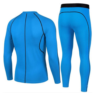 Conjunto de compresión para hombre, ropa deportiva de secado rápido para correr, gimnasio, entrenamiento y sesiones de entrenamiento de alta intensidad - Product Image 5