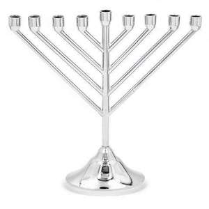 Ménorah miniature en aluminium conçue pour contenir des bougies, Hanouka, Noël, Pâques, célébrations, réunions de famille, ménorah en or - Product Image 2