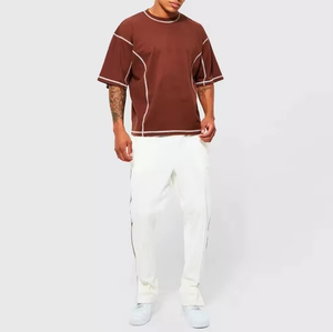 Camiseta Extra Grande Personalizada de Algodón Orgánico Ecológico, Camiseta para Hombre, Ropa Masculina - Product Image 2