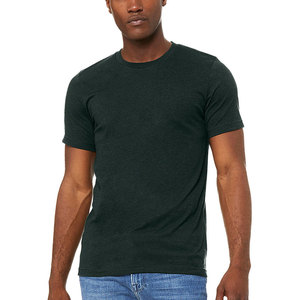Custom <b>Screen</b> Printed Premium Soft 100% Cotton Crew Neck Short Sleeve Quick Dry & Breathable T-Shirt for Men - Product Image 5