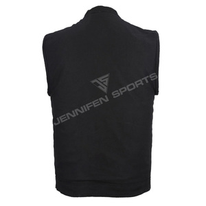 Chaleco Casual de Motocicleta para Hombre, 100% Algodón, Sin Mangas, con Múltiples Bolsillos, Resistente al Viento, Transpirable, Ropa de Invierno, OEM - Product Image 3