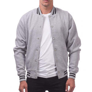 Veste universitaire en polaire pour homme à manches longues avec logo personnalisé, dernière collection, service OEM disponible. - Product Image 4