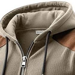 Sweat-shirts à capuche pour hommes, décontractés, hiver, 100% coton, logo et design personnalisés, écologiques, séchage rapide, respirants, pour adultes - Product Image 2