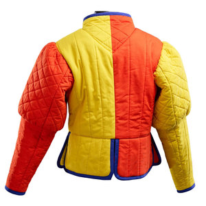 Gambeson Medieval Coat Protective Full Sleeve Aketon Reenactments <b>Jacket</b> Tops Historical for SCA LARP - Product Image 3