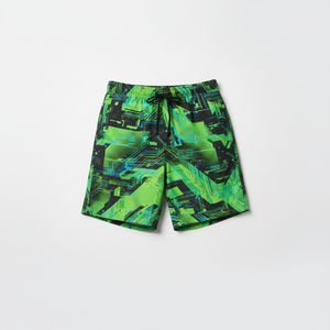 Shorts en maille personnalisés avec logo, impression par sublimation, tendance, en polyester, pour le basketball, décontractés, élastiques, pour hommes - Product Image 1