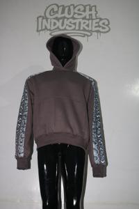 Sudadera con Capucha de Cuello Alto para Hombre, 100% Algodón, Estilo Vintage Urbano, Secado Rápido y Transpirable - Product Image 2