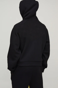 Conjunto Deportivo Extra Grande con Logotipo Bordado Personalizado, Manga Larga, Poliéster de Alta Calidad, Conjuntos de Dos Piezas con Sudadera para Mujer - Product Image 4