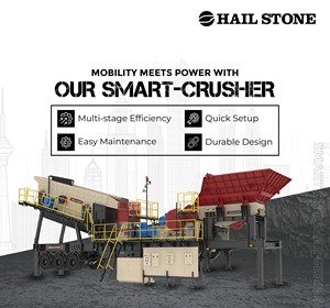 Planta móvil de 2 etapas Hailstone SMART sobre ruedas para minería africana – Trituradora portátil de mandíbulas y conos |   Solución de Agregados Fabricada en India - Product Image 3