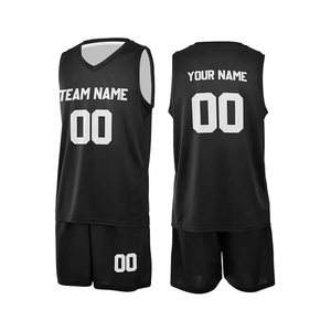 Uniforme de basket-ball sans manches tendance pour hommes nouveau design respirant grande taille pour les sports d'été - Product Image 3