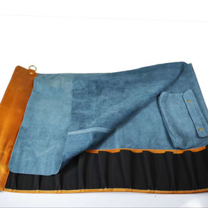 Sac de Chef en Cuir Marron Vintage de Luxe, Robuste et Anti-Odeur, pour Rangement d'Outils Culinaires, Étui de Voyage LBKR-0044 - Product Image 1