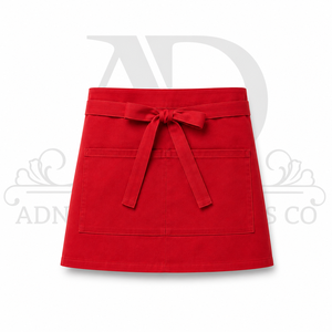 Delantal de Bistro Personalizado, Delantal de Cintura para Restaurante, Delantal de Chef y Camarero con Bolsillos para Hotel, Cafetería, Panadería, Uniforme de Cocina, OEM, ODM - Product Image 6