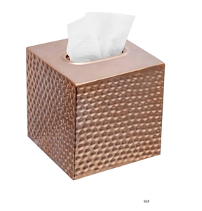 Customized Metal Napkin Tissue Storage <b>Box</b> Handmade Design Multi-Purpose Durable for Home Farmhouse Kitchen Office Car Use - Product Image 6