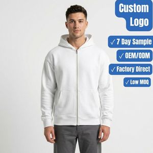 Custom Men's <b>Zip</b> Hoodie Premium OEM ODM Private Label Fashion Manufacturer - Product Image 1