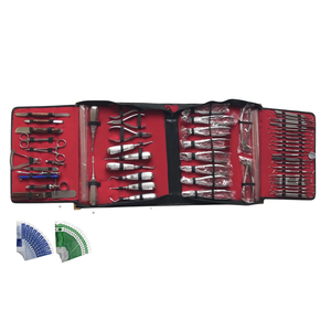 Juego de 161 Piezas para Extracción Dental Manual Ergonómica, Pinzas, Elevadores, Bisturís, Acero Inoxidable Alemán, Certificado CE - Product Image 2