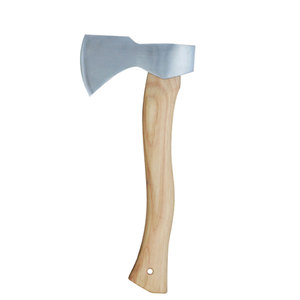 Small Size Hand <b>Axe</b> With Durable Steel Head And Natural Wooden Handle For Hiking Bushcraft And Wood Preparation - Product Image 4