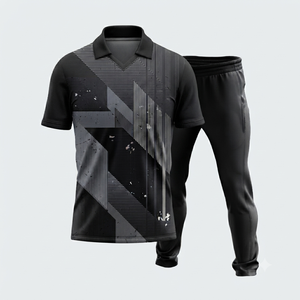 Uniforme de Cricket de Moda, Camiseta Personalizada para Equipo, Logotipo Impreso Personalizado, Secado Rápido, Transpirable, Ecológico, Sublimación, 100% Poliéster, al por Mayor - Product Image 1