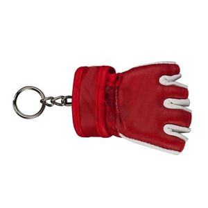 Porte-clés détachable en cuir végétalien véritable avec logo personnalisé, style boxe vintage, sangle métallique personnalisée, cadeau, porte-clés imprimés - Product Image 3