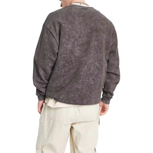 Sweat-shirt décontracté pour homme, design tendance, broderie, chaud pour l'hiver, surdimensionné, 100% coton, nouvelle vente - Product Image 2