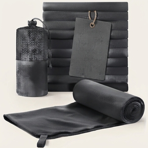 Toalla Deportiva de Microfibra de Secado Rápido con Bolsa con Cordón - Product Image 4
