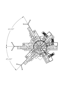 Ligne d'automatisation de coupe de faisceau en H Scie à ruban numérique à double onglet de coupe CNC de haute précision - Product Image 4