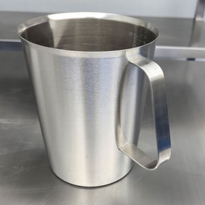 Lab Stainless Steel <b>Measuring</b> <b>Cup</b> with Handle - Product Image 1