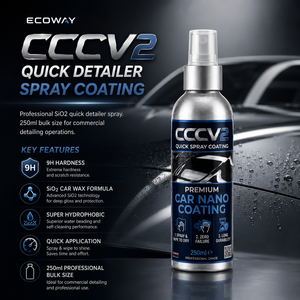 CCCV2 Quick Detailer <b>Spray</b> Coating with 9H Hardness SiO2 Car Wax Formula 250ml for Commercial Detailing Operations OEM ODM - Product Image 3