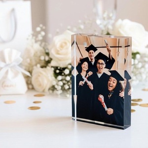 Cadre photo en acrylique transparent incassable et étanche, impression UV, support de table horizontal autoportant, décoration moderne pour la maison, cadeau - Product Image 3