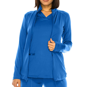Factory Medical Uniform Women and Man <b>Scrubs</b> Jacket Medical <b>Scrubs</b> <b>Top</b> <b>Scrubs</b> Uniforms Jackets Zippers - Product Image 1