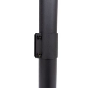 Height Adjustable 23-60 Inch TV Stand on Wheels Tilt Rolling Media Shelf for LED LCD OLED Flat Curv Mobile TV Mounts & Carts - Product Image 6