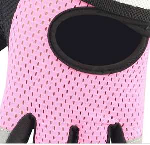 Guantes de Ciclismo de Medio Dedo para Mujer, Más Vendidos, con el Mejor Material, Palma Acolchada con Espuma y Sublimados - Product Image 2
