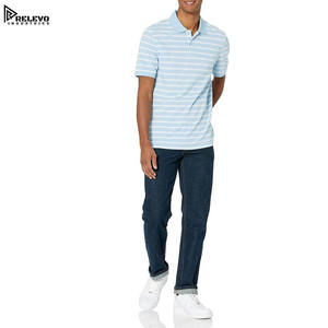 Camisa casual clásica de manga corta para hombre, 100% algodón, tela de lona, transpirable, de secado rápido, con logo personalizado - Product Image 4