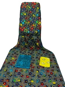 Ensemble Dirac Somalien de Luxe de Haute Qualité, Tenue Traditionnelle pour Occasions Formelles, Broderie Florale, Spandex Écologique - Product Image 2