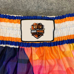 กางเกงมวยไทยน้ำหนักเบาใส่สบายสำหรับฝึกซ้อมศิลปะการต่อสู้ในยิม - ทนทานและแห้งเร็ว ผลิตจากโพลีเอสเตอร์ 100% - Product Image 4