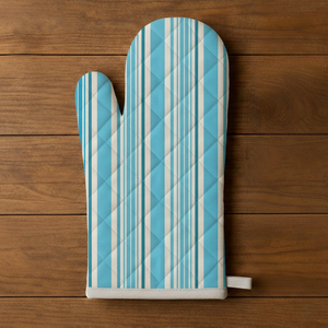 ถุงมือผ้าฝ้ายบุนวมสำหรับใช้ในครัวถุงมือนวมกันความร้อนบุด้านในนุ่มเหมาะสำหรับการอบและทำอาหาร - Product Image 3