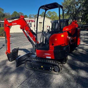 Excavadora Kubota KX033-4 duradera con motor diésel compacto, maquinaria de construcción para aplicaciones de movimiento de tierras - Product Image 3