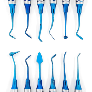 ชุดเครื่องมือทันตกรรมคุณภาพพรีเมียม 6 ชิ้น อุปกรณ์บำบัดโลหะไฮดรอลิก สำหรับมืออาชีพ ระดับสุขอนามัยทางทันตกรรม ได้รับการรับรองมาตรฐาน CE ระดับ Class I - Product Image 5