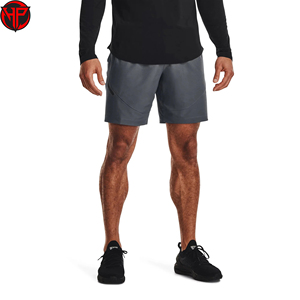 Pantalones Cortos Deportivos para Hombre, de Secado Rápido, Transpirables, 100% Poliéster, Tejido de Punto, Cintura Media Elástica, para Correr y Gimnasio - Product Image 2