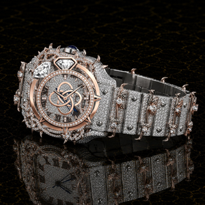 Reloj de Diamantes Moissanite de Alta Calidad para Hombre, Completamente Cubierto con Piedras VVS - Product Image 2