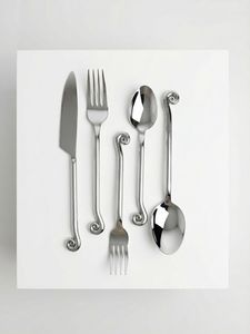 Juego de cubiertos de acero inoxidable Decent Dazzle para decoración de mesa de comedor - Product Image 5