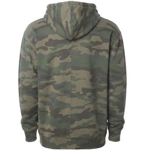 Men's Winter Midweight Full Zip Hoodie Soft Hooded <b>Jacket</b> Custom OEM Clothing for Wholesale Apparel Private Label Supply - Product Image 2