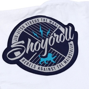 Kimono Shoyoroll Safire blanc pour compétition, karaté, BJJ, Gi 450 GSM, combinaison de Jiu-Jitsu - Product Image 6