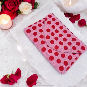 Bolso de Mano con Cuentas de Perlas Hechas a Mano, Bolso de Noche Bordado, Bolso de Lujo para Novia, Fiesta de Bodas, Diseño Personalizado, Elegante y Portátil - Product Image 4