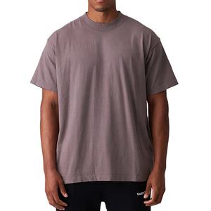 T-shirt Homme Personnalisé de Haute Qualité en Coton Lourd 100% Surdimensionné, Col Rond, Écologique, Séchage Rapide, 220g, Décontracté - Product Image 3