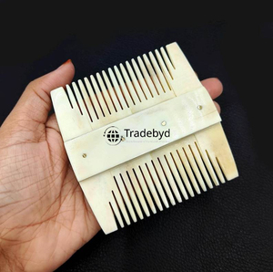 Peine de Pelo de Hueso Premium Tradebyd, Accesorio Natural Hecho a Mano para el Cuidado del Cabello, Herramienta Suave para Desenredar y Peinar - Product Image 4