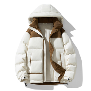Vestes matelassées chaudes d'hiver de haute qualité, vestes décontractées style streetwear, fabricants et fournisseurs en gros de vestes en duvet pour hommes - Product Image 1