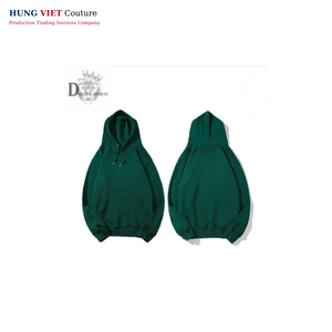 Sweats et sweats à capuche unis et anti-rides teints en molleton uni pour hommes pour des vêtements d'automne décontractés - Product Image 2